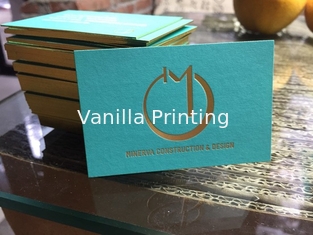 China Gold Foil Gilded Edge Business Cards supplier