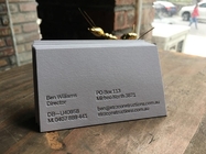 Premium Letterpress Business Card Debossed Business Card