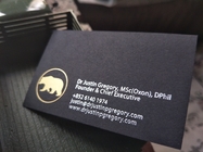 600gsm Foil Print Business Cards , Custom Design Business Cards Interior Designer