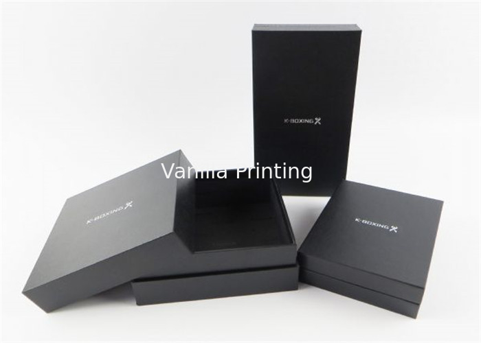 CMYK / Pantone Color Paper Packaging Boxes Matte Varnishing For Clothes / Gift