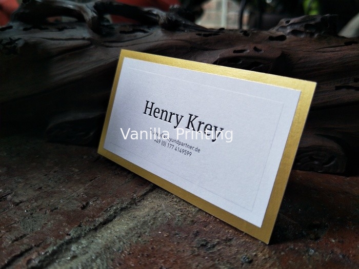 Simple Premium Embossed Business Cards , Square Letterpress Business Cards