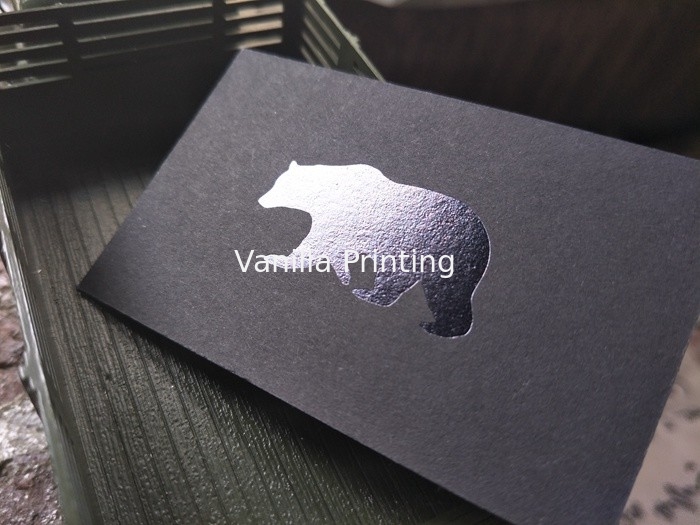 600gsm Foil Print Business Cards , Custom Design Business Cards Interior Designer