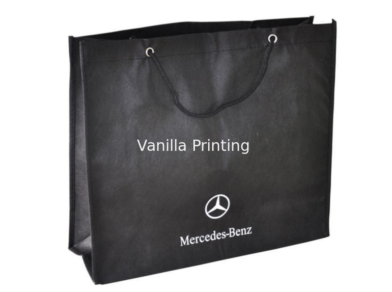 Eco Friendly Custom Made Non Woven Shopping Bag With CMYK / PMS / Full Color