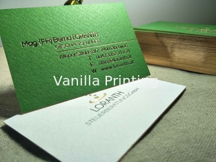 China Gold Foil Business Card Printing 700gsm supplier