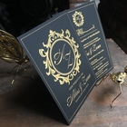 Eco Friendly Printing Custom Wedding Invitations Foil Stamping Finish For Party