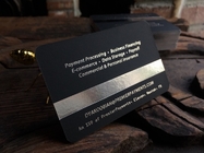 High Quality Foil Stamped Business Card Premium Custom Round Corner Business Card