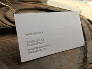 Professional Design And Print Business Cards , High Class Cotton Paper Business Cards
