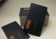 Debossing Die Cut Rounded Edge Business Cards 90*50mm Evenroment Friendly