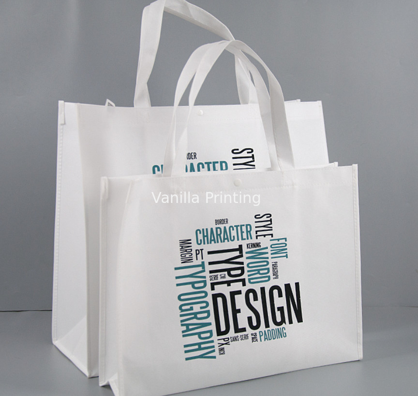 Lightweight Non Woven Shopping Bag / Tote Bag Fashion Design For Women