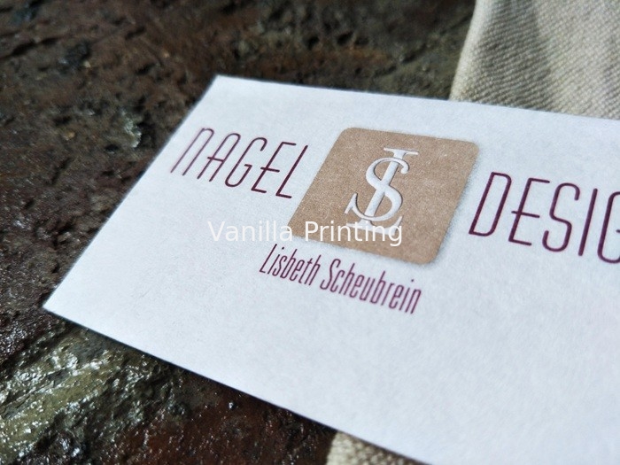 Pure Cotton Textured Embossed Business Cards Fashion Design Professional Made