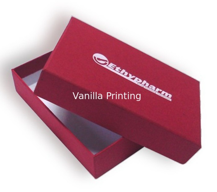 Personalised Logo Printed Paper Packaging Boxes With Lid And Tray Box Type